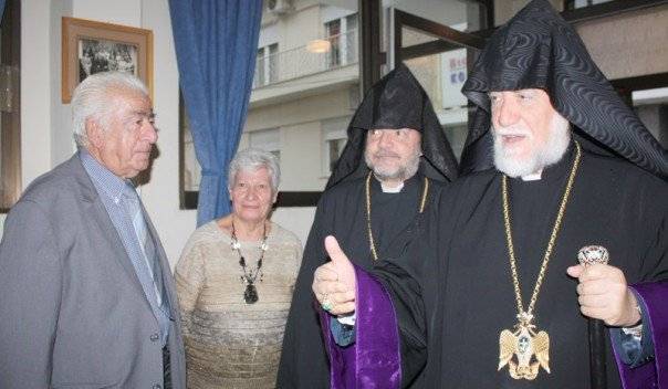  Σύντομη επίσκεψη στην Καβάλα του Πατριάρχη των Αρμενίων