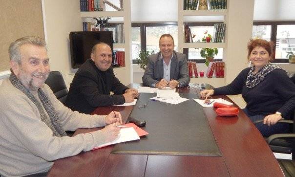  Συνάντηση εργασίας του δημάρχου Παγγαίου με τους βουλευτές του ΣΥΡΙΖΑ»