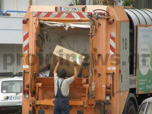  Η ΕΝ.ACT.AE μαζεύει τα σκουπίδια σε Ελευθερές και Ορφανό