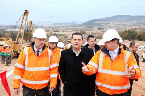  Ο Πρωθυπουργός Αλέξης Τσίπρας επισκέπτεται τις εργασίες του ΤΑΡ στην Αλεξανδρούπολη