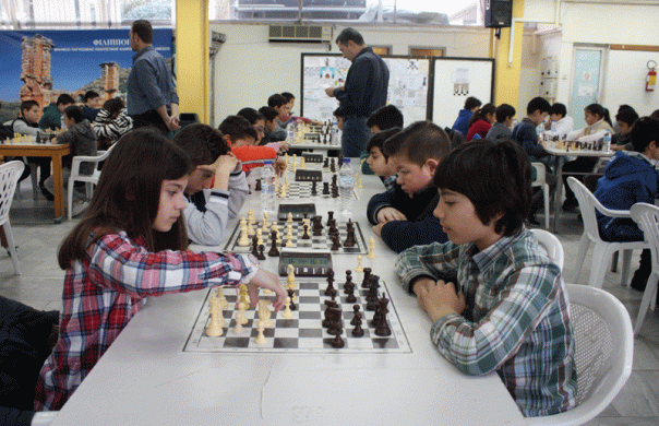  Αύξηση μαθητών και σχολείων στους αγώνες σκάκι