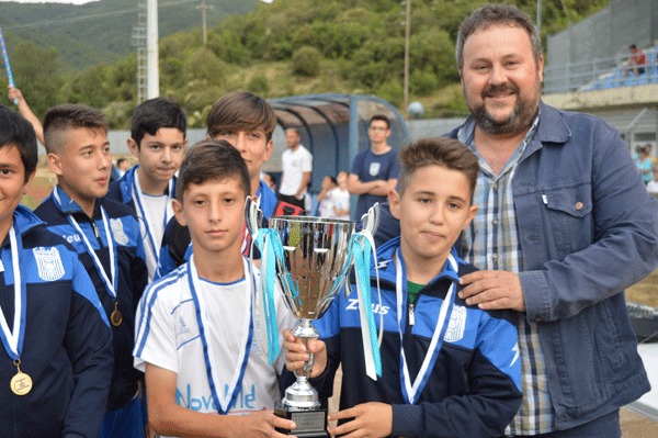  Απονεμήθηκε το Κύπελλο   στον πρωταθλητή Κ-14  Ορφέα Ελευθερούπολης