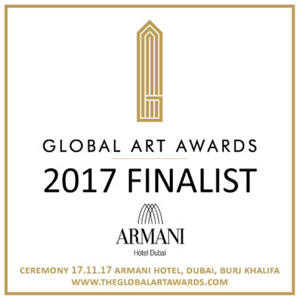  Συμμετοχή του Αριστοτέλη Δεληγιαννίδη στα διεθνή βραβεία εικαστικών τεχνών Global Art Awards στο Dubai