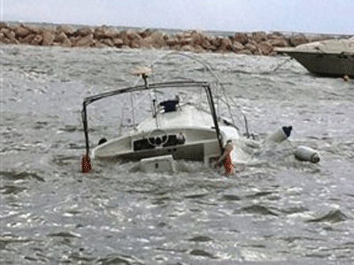  Βυθίστηκε σκάφος στην θαλάσια περιοχή “ΠΕΤΡΑΔΕΣ” της Νέας Ηρακλείτσας – Είναι καλά στην υγεία τους οι δύο διασωθέντες