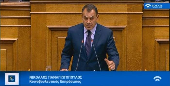  Ομιλία Νίκου Παναγιωτόπουλου στη Βουλή για το εθνικό θέμα με τα Σκόπια και τις παρεμβάσεις της Κυβέρνησης στη Δικαιοσύνη