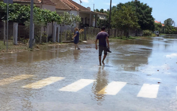 Επίσκεψη Νίκου Παναγιωτόπουλου στις πληγείσες από τις πλημμύρες περιοχές του Δήμου Νέστου