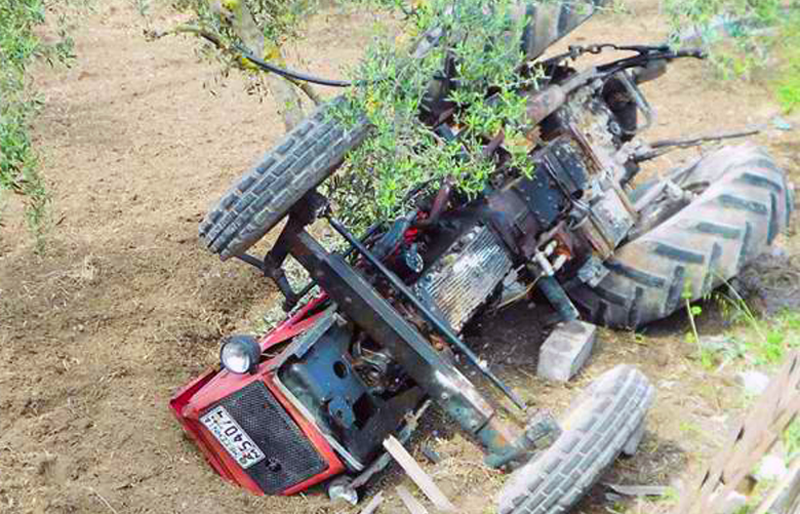  Τραγικό δυστύχημα στα Κηπιά Καβάλας με θάνατο 25χρονου – Τον πλάκωσε το τρακτέρ !