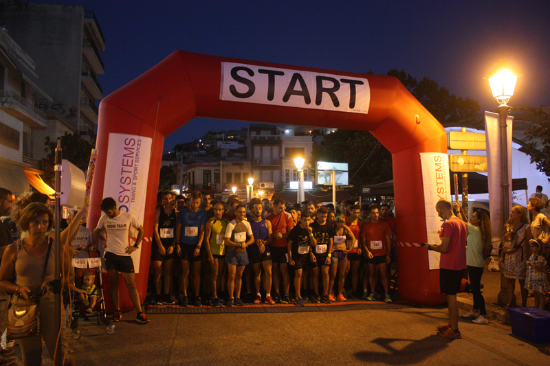  Τοπική γιορτή το 5ο Kavala Night City Run