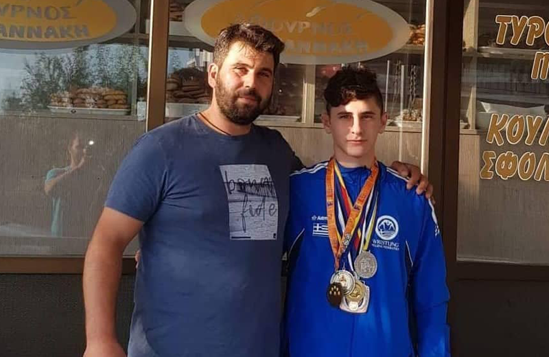  Αργυρό μετάλλιο ο Γιάννης Μαρτίδης στους Βαλκανικούς αγώνες στο Σαράγεβο