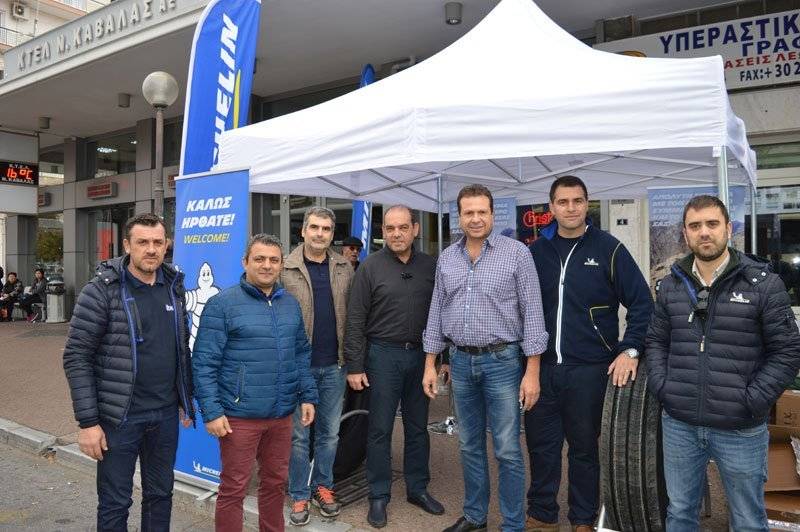  Παρουσίαση του νέου ελαστικού της Michelin στο ΚΤΕΛ Καβάλας