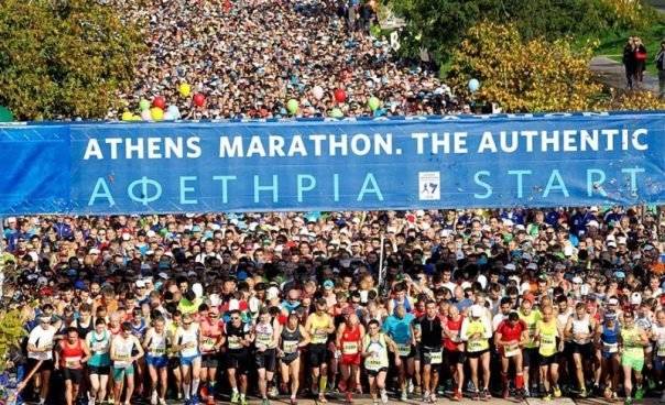  Ο Σύνδεσμος διαχρονικών  αθλητών στίβου Καβάλας στον Μαραθώνιο της Αθήνας