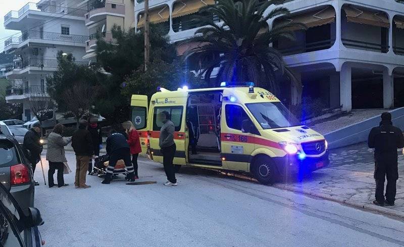  Τραυματισμός οδηγού δικύκλου στην οδό Θεσσαλονίκης (φωτογραφίες)