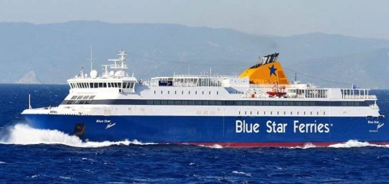 Από Λαύριο για Καβάλα το Blue Star Naxos –  Θα αντικαταστήσει προσωρινά το Εξπρές Πήγασος