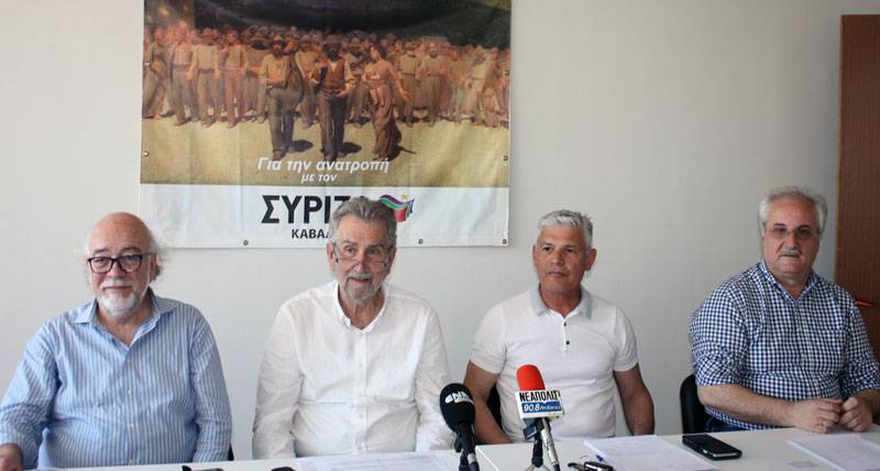  Βουλευτές ΣΥΡΙΖΑ Καβάλας: «Αυτό είναι το έργο μας»