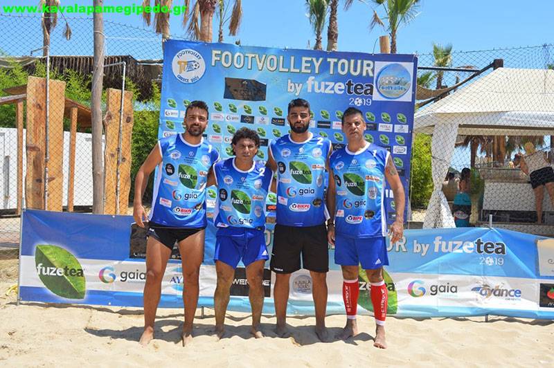  Μουρούτσος- Τσιούρης οι νικητές στο 5th FootVolley Tournament 2vs2 Kavala 2019 by FuzeTea (φωτογραφίες)