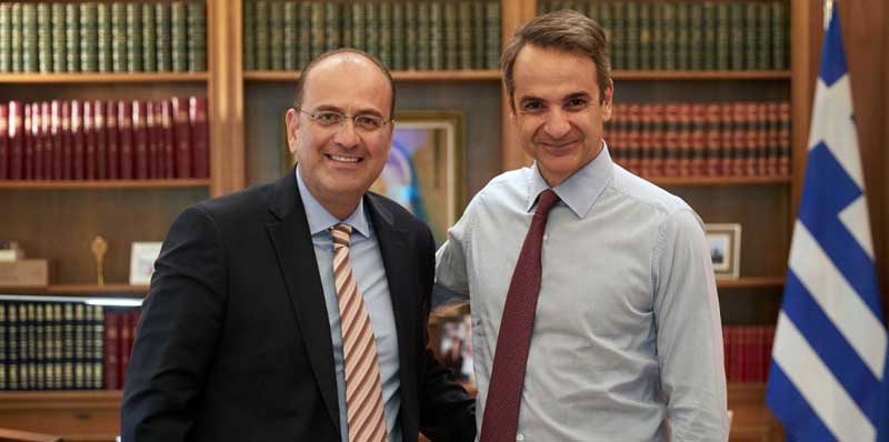  Με τον πρωθυπουργό κ. Κυριάκο Μητσοτάκη συναντήθηκε ο βουλευτής Π.Ε. Καβάλας κ. Μακάριος Λαζαρίδης, στο Μέγαρο Μαξίμου