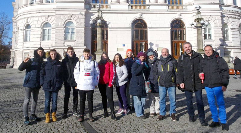  Μαθητές του 1ου  ΕΚ Καβάλας στη Βαρσοβία της Πολωνίας