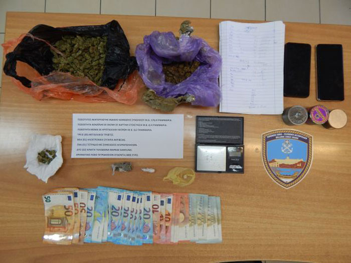  Τρεις συλλήψεις για ναρκωτικά από το Λιμεναρχείο Καβάλας