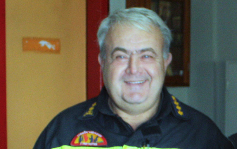 Πυροσβεστική Υπηρεσία Καβάλας : Αποχώρησε ο διοικητής Κώστας Δαδούδης