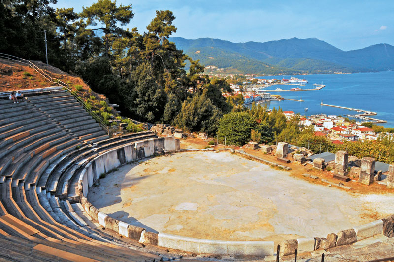  Την Άνοιξη του 2023 ολοκληρώνεται το έργο στο αρχαίο θέατρο της Θάσου