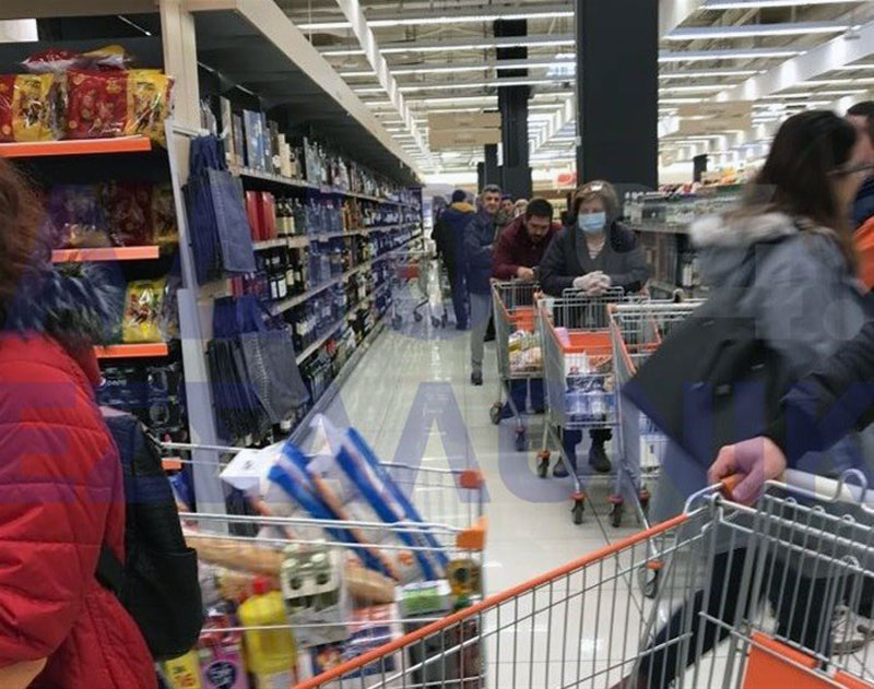  Κορονοϊός: Έλεγχος εισόδου στα σούπερ μάρκετ από την Δευτέρα