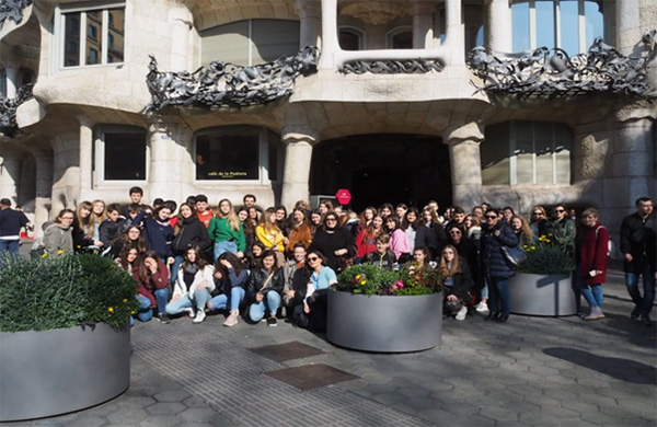  Μαθητές & καθηγητές του 6ου Γυμνασίου Καβάλας επισκέφθηκαν τη Βαρκελώνη (φωτογραφίες)