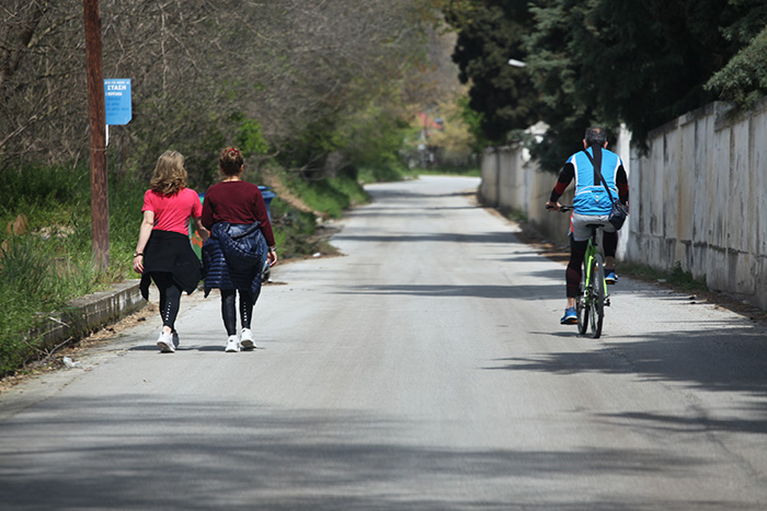  Μετακίνηση 6 στο Περιγιάλι, βάδισμα και ποδήλατο