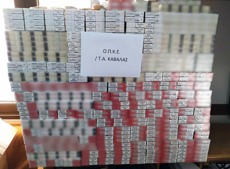  Καβάλα: Συνελήφθη γιατί είχε μόλις… 3.915 λαθραία πακέτα τσιγάρων στο κατάστημα του! (φωτογραφία)