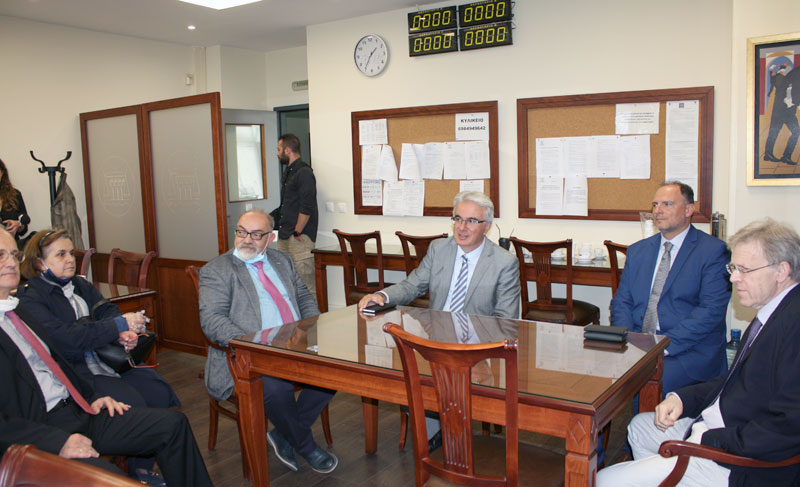  Θετικές εντυπώσεις του Υφυπουργού Δικαιοσύνης από την επίσκεψη του στο Δικαστικό Μέγαρο Καβάλας