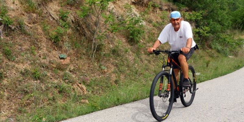  75χρονος ποδηλάτης από την Δράμα : Ξάνθη – Καβάλα  μια …ορθοπεταλιά
