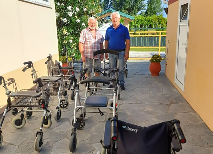  Δωρεά 3 αναπηρικών αμαξιδίων και 11 περιπατητήρων «Πι» για δημότες του Δήμου Νέστου (φωτογραφίες)