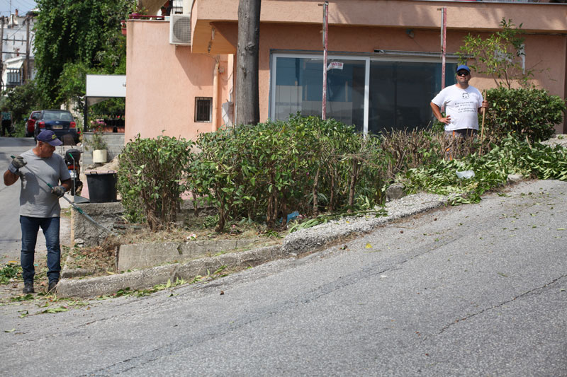  Συνεχίζεται το κόψιμο των χόρτων μέσα κι έξω από την πόλη -Αύξηση της ανακύκλωσης στο Δήμο Καβάλας