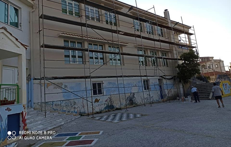  Δήμος Καβάλας: Συνεχίζονται οι παρεμβάσεις στις σχολικές μονάδες (φωτογραφίες)