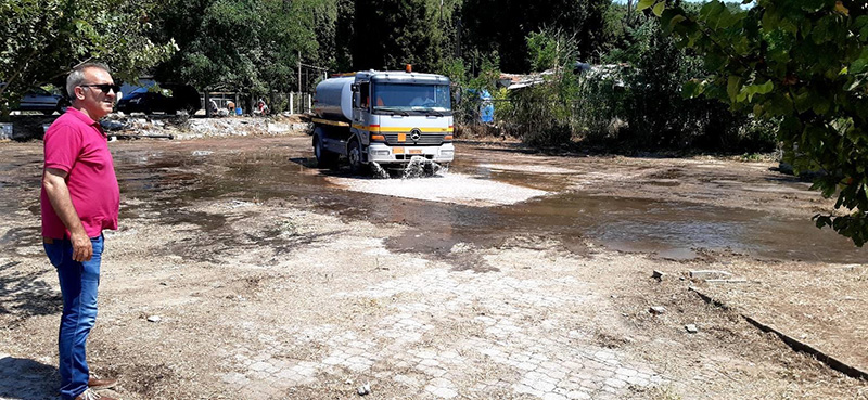  Δήμος Καβάλας: Αποψίλωση των χόρτων & απομάκρυνση των σκουπιδιών στο πάρκο της παραλίας Περιγιαλίου (φωτογραφίες)