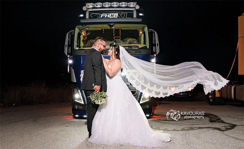 Γάμος με… φορτηγά στη Νέα Καρβάλη! (φωτογραφίες)