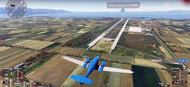  Η εικονική πτήση πάνω από την Καβάλα που σε ταξιδεύει (video)