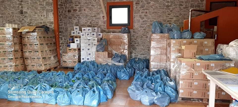 Δήμος Καβάλας: Ξεκίνησε η διανομή τροφίμων μέσω ΤΕΒΑ (φωτογραφίες)