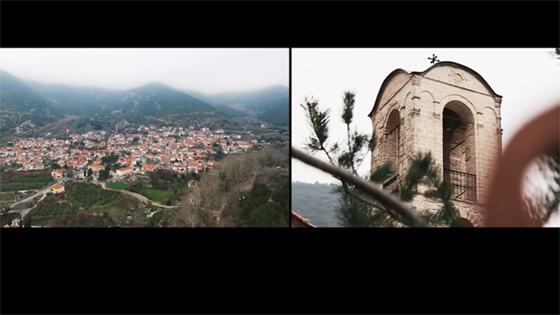  Μεσορόπη Καβάλας: Το γραφικό χωριό από… ψηλά (video)