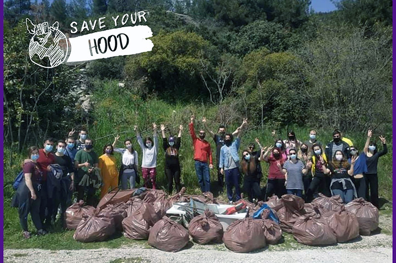  Καθαρισμός της Αρχαίας Εγνατίας Οδού από την ομάδα εθελοντών Save Your Hood (φωτογραφίες)