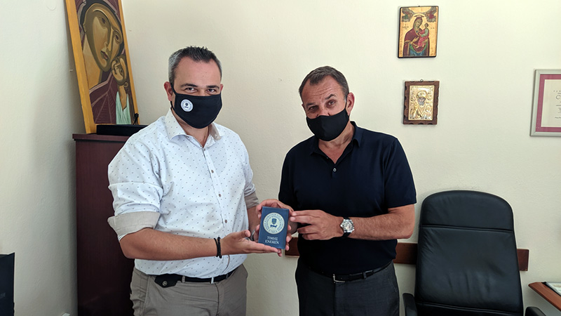  Ένωση Αξιωματικών Ελληνικής Αστυνομίας ΑΜ-Θ: Θεσμική συνάντηση με το Νίκο Παναγιωτόπουλο