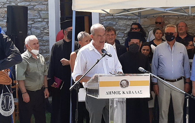  Η ομιλία του Θόδωρου Μουριάδη στα αποκαλυπτήρια του μνημείου για τη Γενοκτονία του Ποντιακού Ελληνισμού