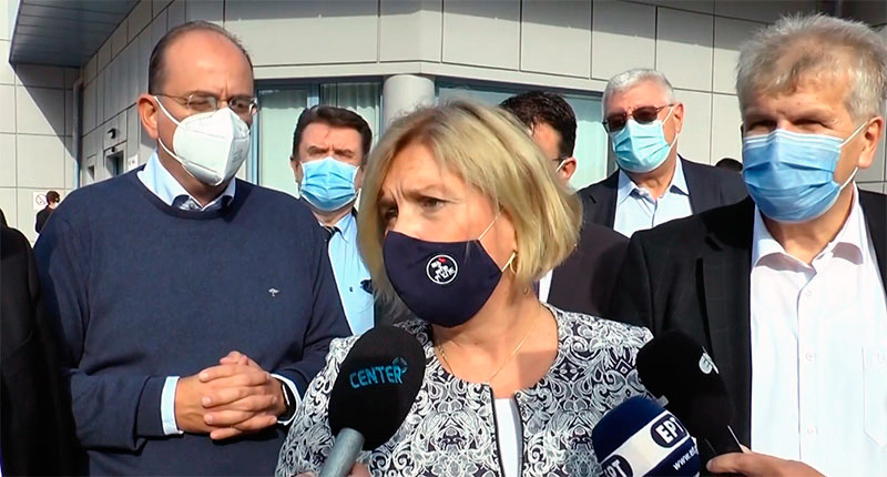  Προσλήψεις γιατρών υποσχέθηκε η Μίνα Γκάγκα στην επίσκεψη της στο Νοσοκομείο