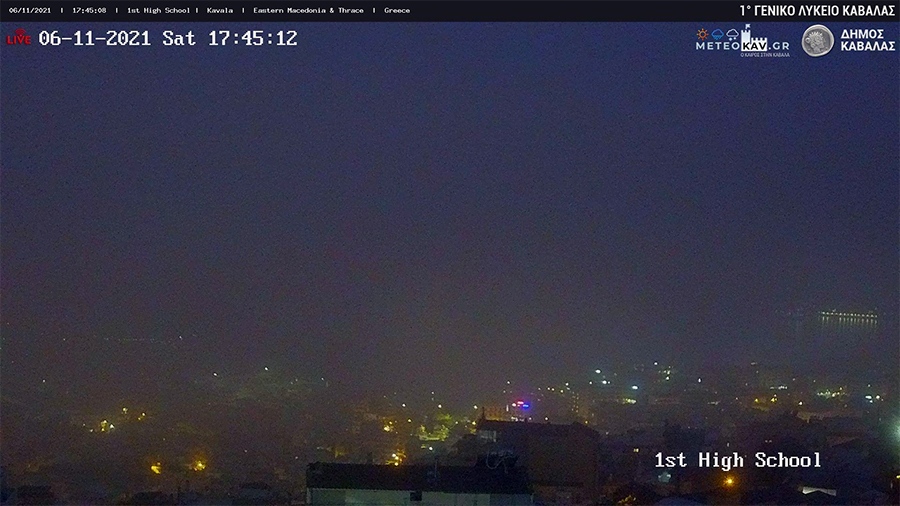  «Θαλάσσια ομίχλη» στο Ν. Καβάλας: To Meteokav αναλύει και ερμηνεύει το καιρικό φαινόμενο (φωτογραφίες)