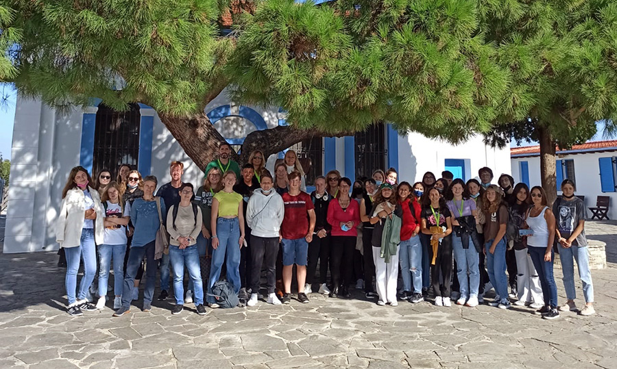  Το 4o Γυμνάσιο Καβάλας φιλοξένησε μαθητές και εκπαιδευτικούς Erasmus+ (φωτογραφίες)
