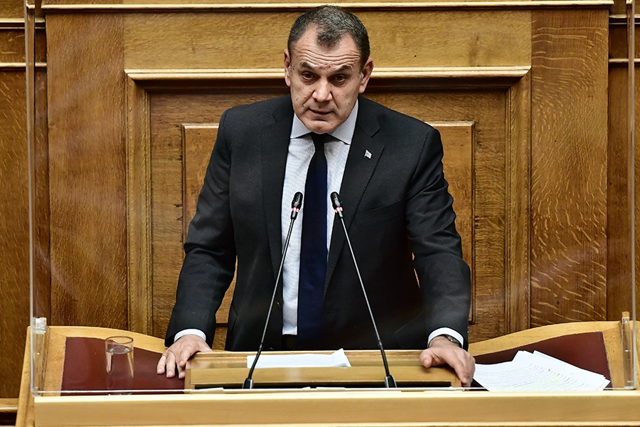  Ομιλία Παναγιωτόπουλου στη Βουλή σχετικά με την κύρωση του κρατικού προϋπολογισμού 2022