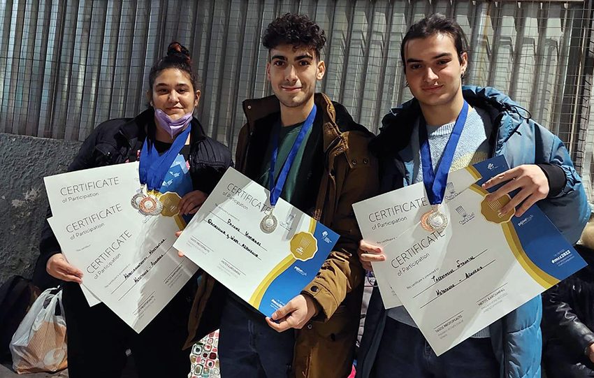  Φοιτητές του ΔΙΕΚ Καβάλας διακρίθηκαν στο 2ο Μεσογειακό Διαγωνισμό Μαγειρικής (φωτογραφίες)