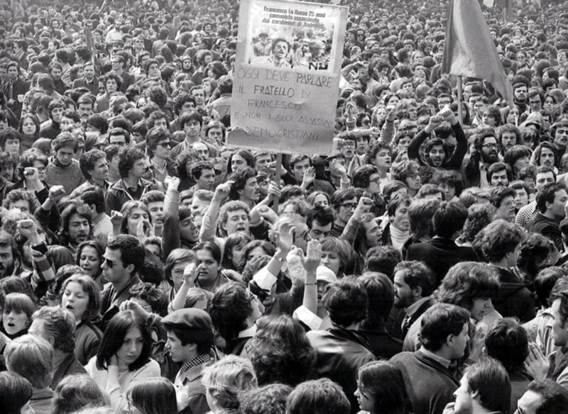  Παρασκευή 11 Μαρτίου 1977: Η αστυνομία σκοτώνει το Francesco Lorusso