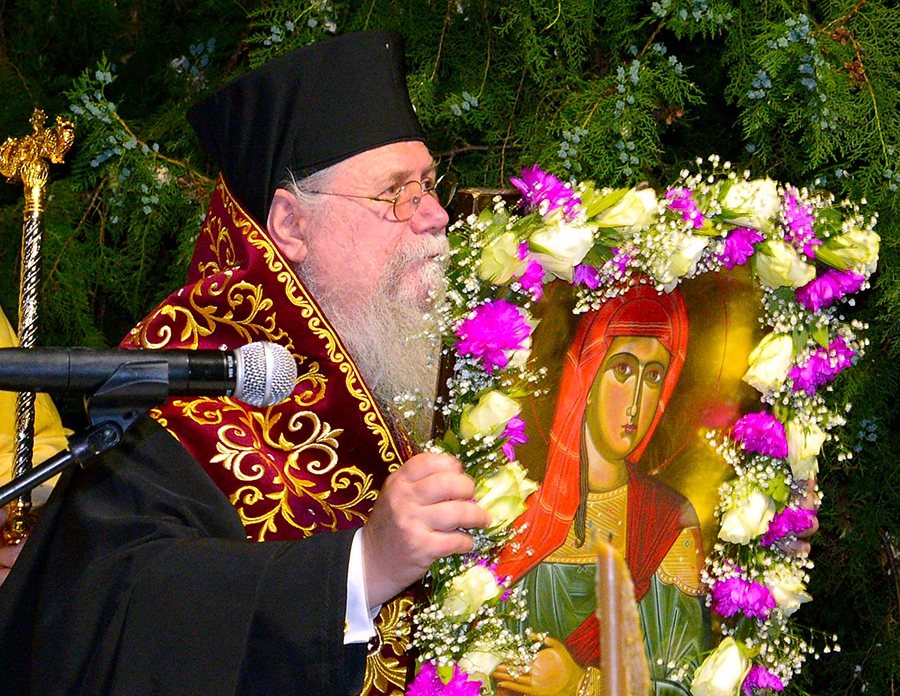  Η εορτή της Αγίας Λυδίας της Φιλιππησίας στο Ιερό Βαπτιστήριο των Φιλίππων (φωτογραφίες)