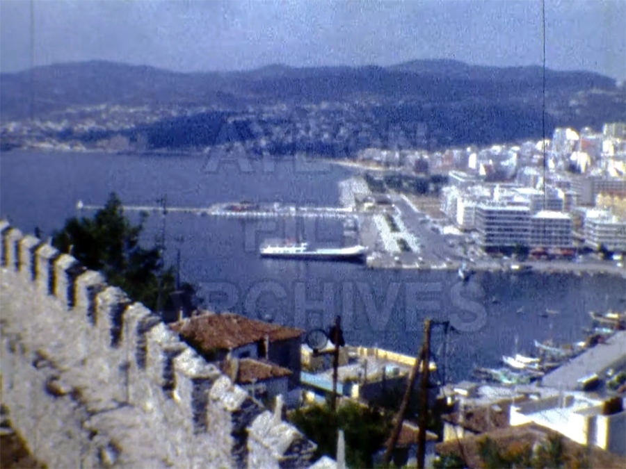  Απόψεις της Καβάλας από το Κάστρο 1976 (video)