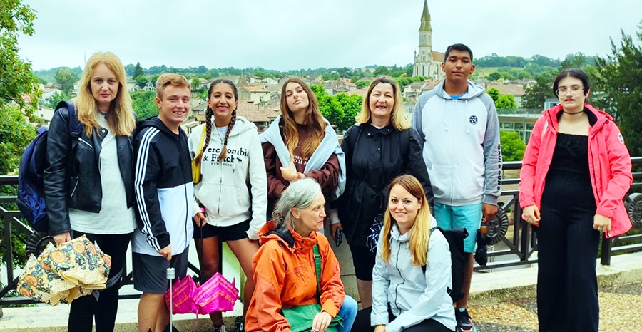  Μαθητές και εκπαιδευτικοί του 7ου Γυμνασίου Καβάλας σε πρόγραμμα Erasmus στη Γαλλία (φωτογραφίες)